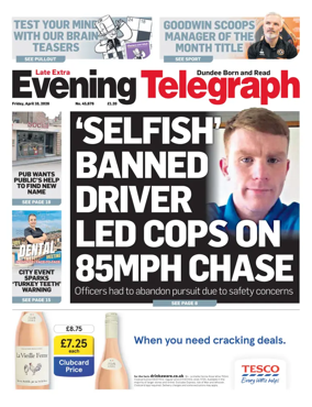 Cover of Evening Telegraph (First Edition)