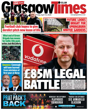 Cover of Glasgow Times