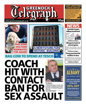 Cover of Greenock Telegraph