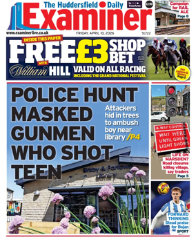 Cover of Huddersfield Daily Examiner