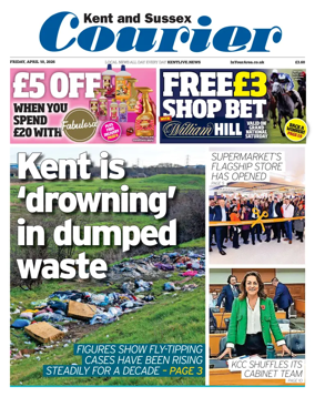 Cover of Kent & Sussex Courier