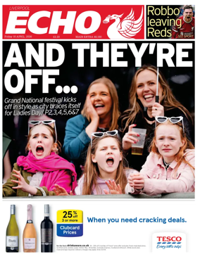 Cover of Liverpool Echo