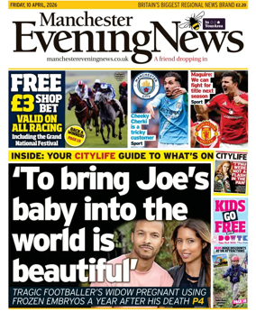 Cover of Manchester Evening News