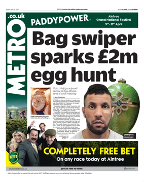 Cover of Metro (UK)