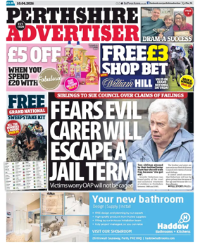 Cover of Perthshire Advertiser