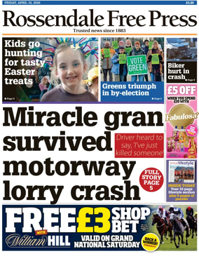 Cover of Rossendale Free Press