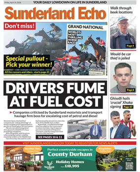 Cover of Sunderland Echo