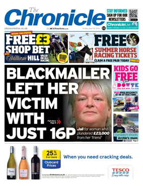 Cover of The Chronicle (South Tyneside and Durham)