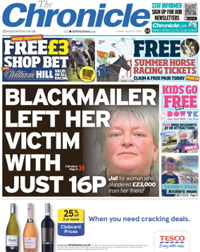 Cover of The Chronicle (UK)