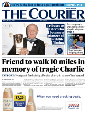 Cover of The Courier & Advertiser (Fife Edition)