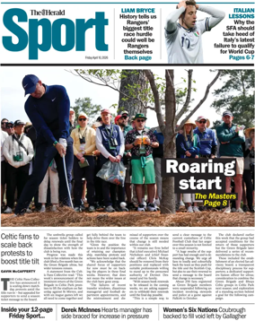 Cover of Herald Sport