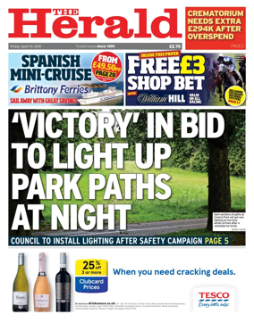 Cover of The Plymouth Herald