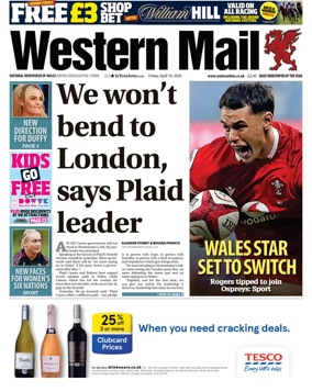 Cover of Western Mail