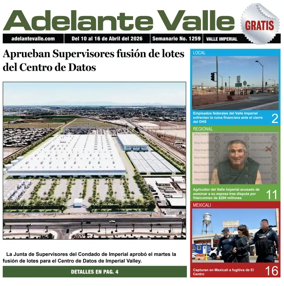 Cover of Adelante Valle