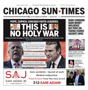 Cover of Chicago Sun-Times