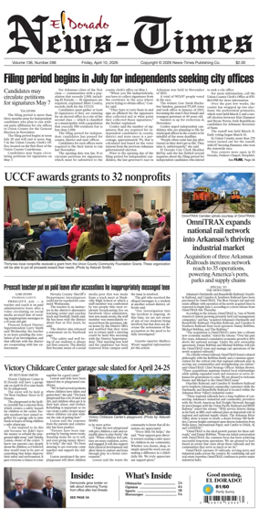 Cover of El Dorado News-Times (VCID - Camden News)
