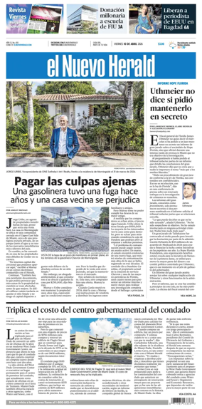 Cover of El Nuevo Herald