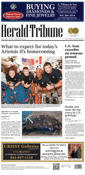 Cover of Herald-Tribune