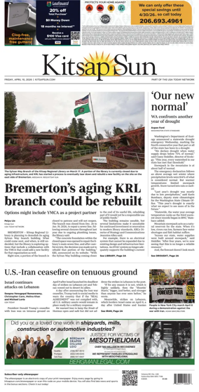 Cover of Kitsap Sun