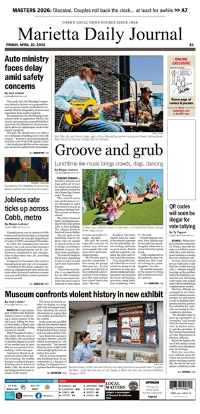 Cover of Marietta Daily Journal