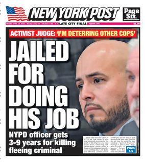 Cover of New York Post