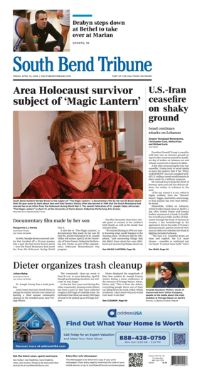 Cover of South Bend Tribune