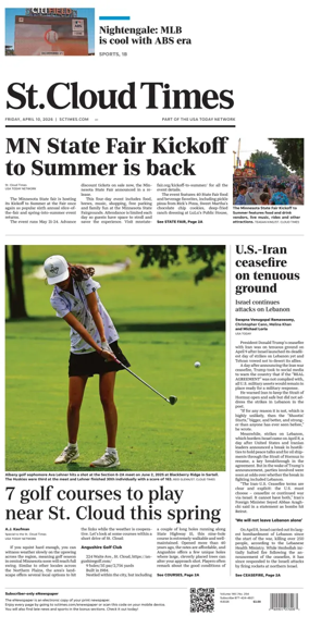 Cover of St. Cloud Times