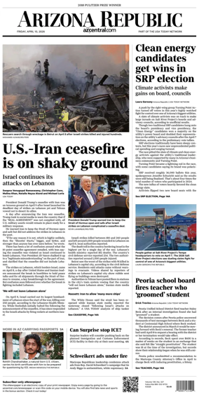 Cover of The Arizona Republic