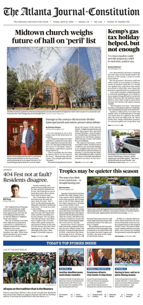 Cover of The Atlanta Journal-Constitution