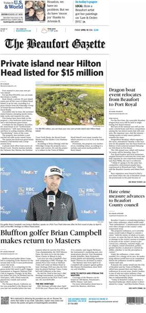 Cover of The Beaufort Gazette