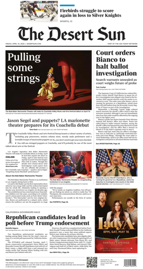 Cover of The Desert Sun