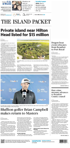 Cover of The Island Packet