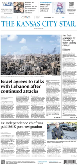 Cover of The Kansas City Star