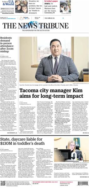 Cover of The News Tribune