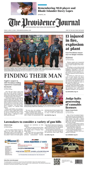 Cover of The Providence Journal