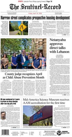 Cover of The Sentinel-Record