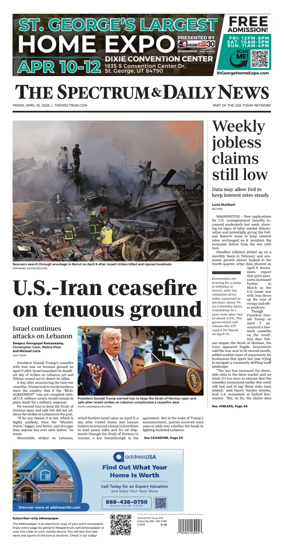 Cover of The Spectrum & Daily News