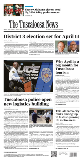 Cover of The Tuscaloosa News