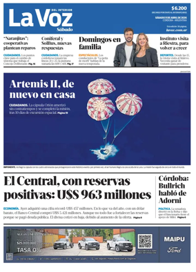 Cover of La Voz del Interior