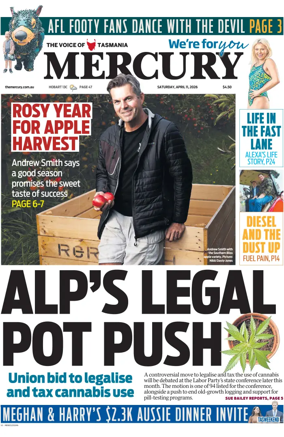 Cover of Mercury (Hobart)