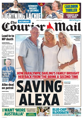 Cover of The Courier-Mail