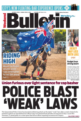 Cover of Townsville Bulletin