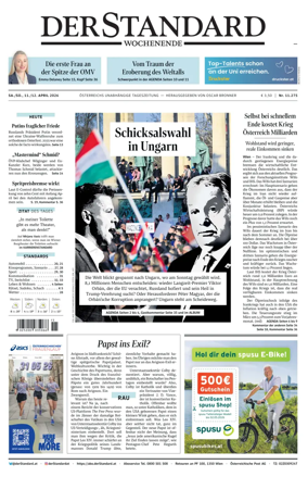 Cover of Der Standard