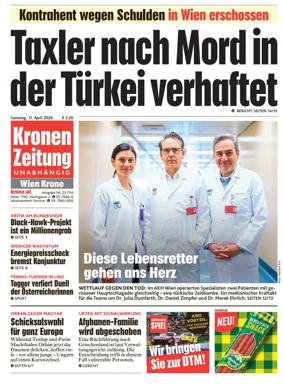 Cover of Kronen Zeitung