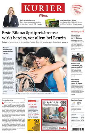 Cover of Kurier (Samstag)