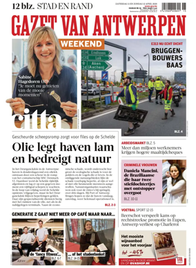 Cover of Gazet van Antwerpen Stad en Rand