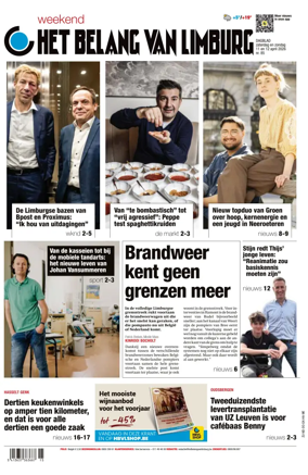 Cover of Het Belang van Limburg