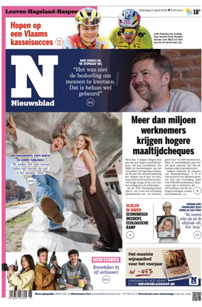 Cover of Het Nieuwsblad