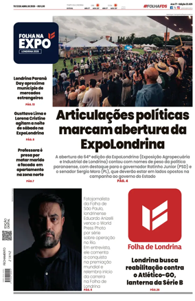 Cover of Folha de Londrina