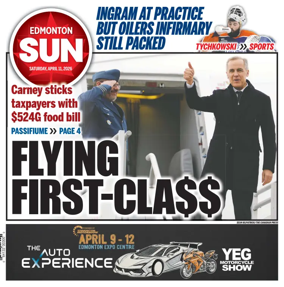 Cover of Edmonton Sun